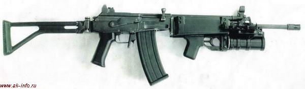 ГП-30У на винтовке Galil (Израиль)