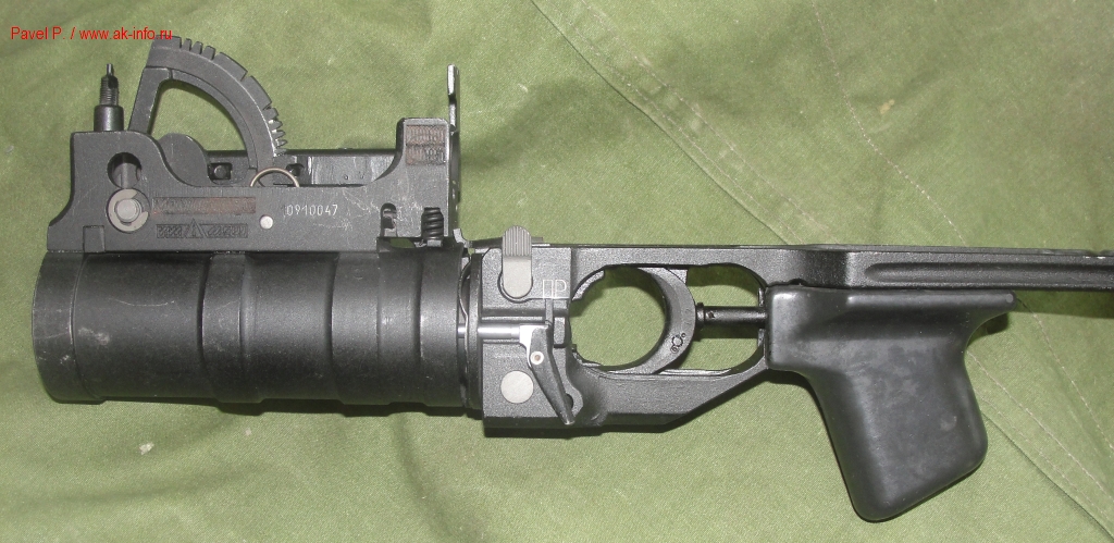 Общий вид гранатомета ГП-34-02. Общий вид гранатомета ГП-34-02.
